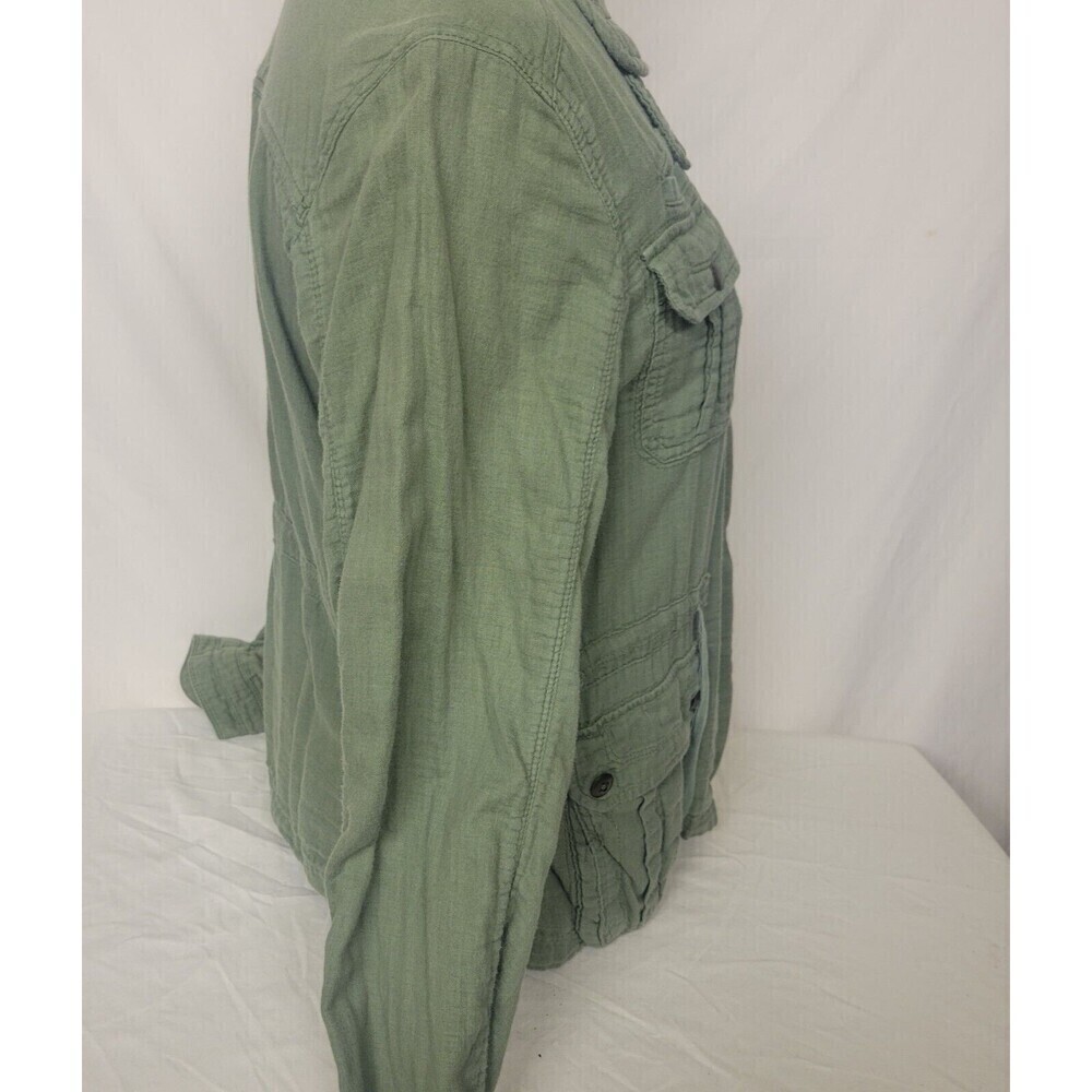 American Eagle Outfitter Jacket  XL Camo Military Field Utility Cargo - Picture 4 of 10